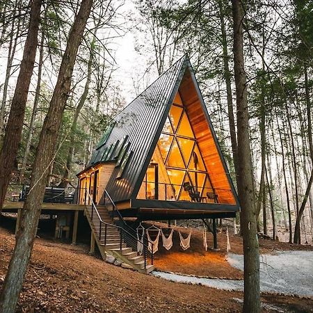 Dunlap Hollow A-Frame Rockbridge Екстер'єр фото