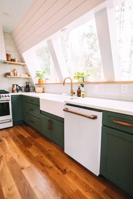 Dunlap Hollow A-Frame Rockbridge Екстер'єр фото