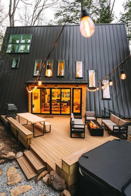 Dunlap Hollow A-Frame Rockbridge Екстер'єр фото