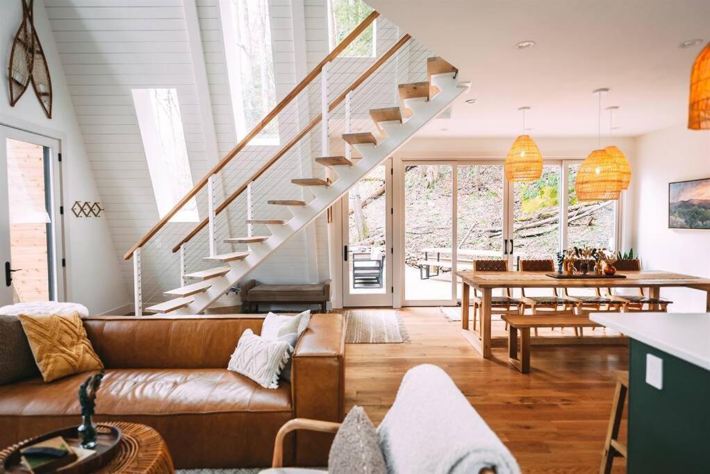 Dunlap Hollow A-Frame Rockbridge Екстер'єр фото