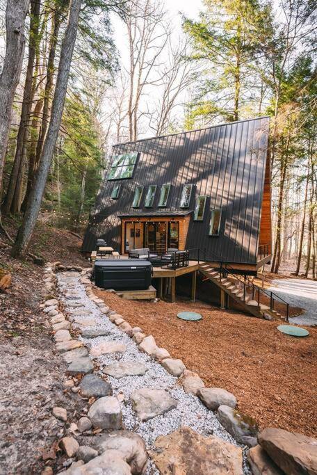 Dunlap Hollow A-Frame Rockbridge Екстер'єр фото