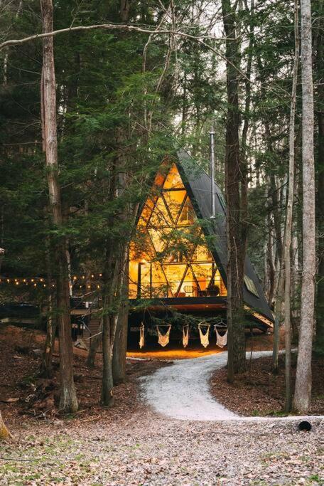Dunlap Hollow A-Frame Rockbridge Екстер'єр фото